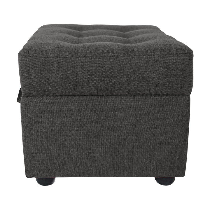 Maisy Ottoman In Grey