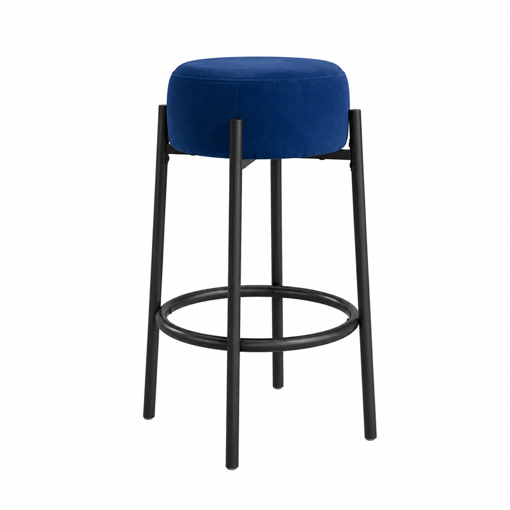 Doe Buck Barford Bar Stool|Blue