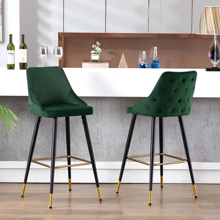 Davan Bar Stool - Green