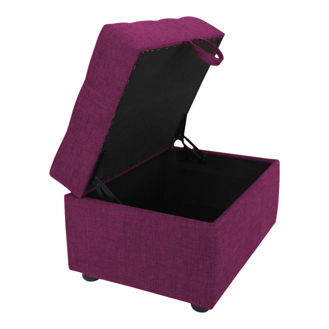 Maisy Ottoman In Purple
