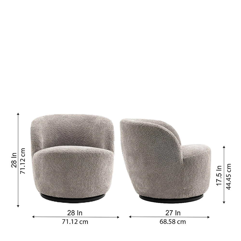 Nikoli Accent Chair | Grey