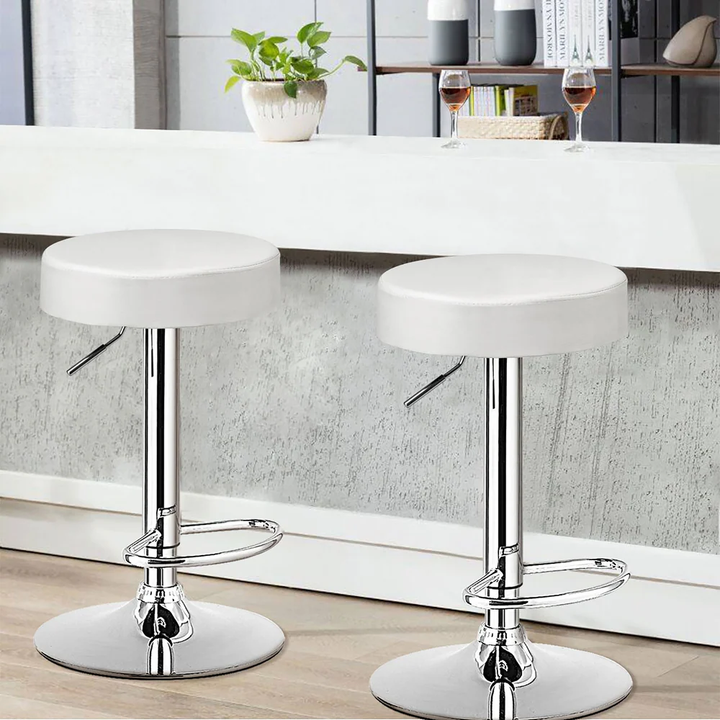 Linon Bar Stool - White