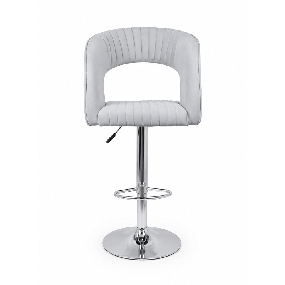 Doe Buck Dee Swiel Bar Stool|Grey