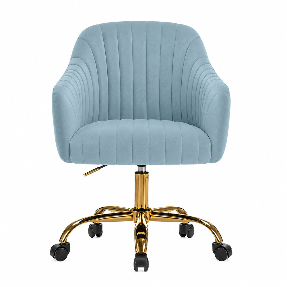 Louise Office Chair| Sky Blue