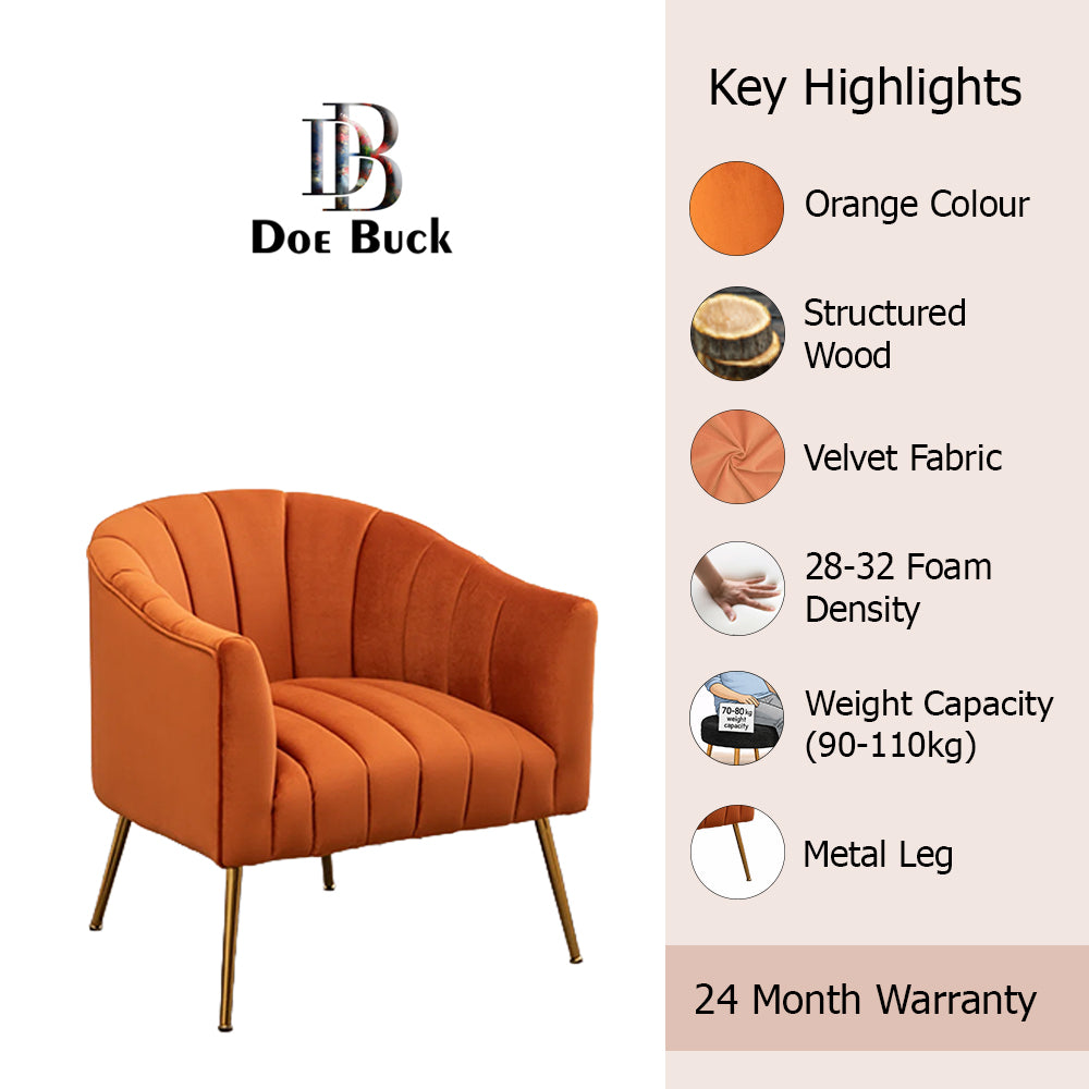 Jella Velvet Accent Chair