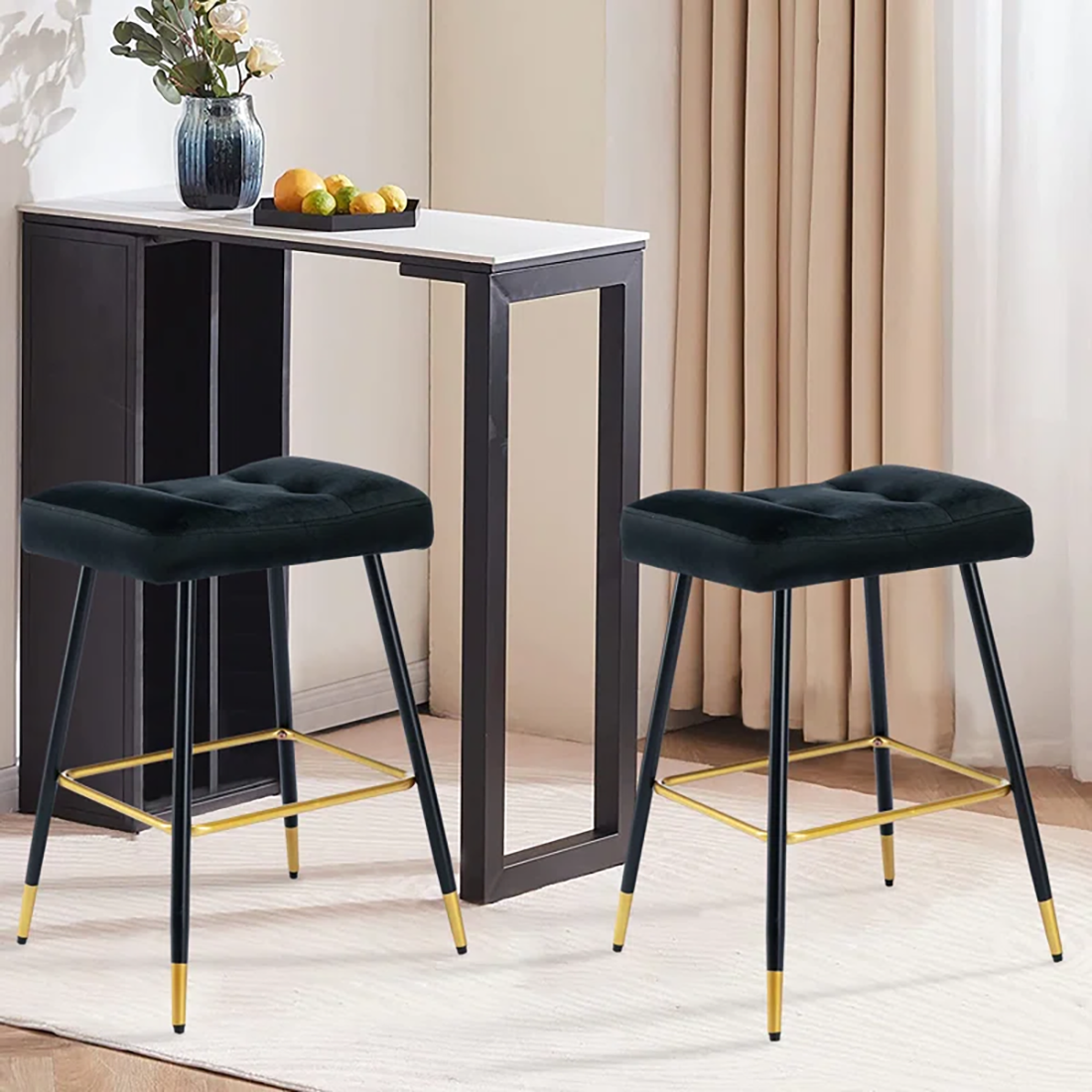 Julio Counter Stool - Black