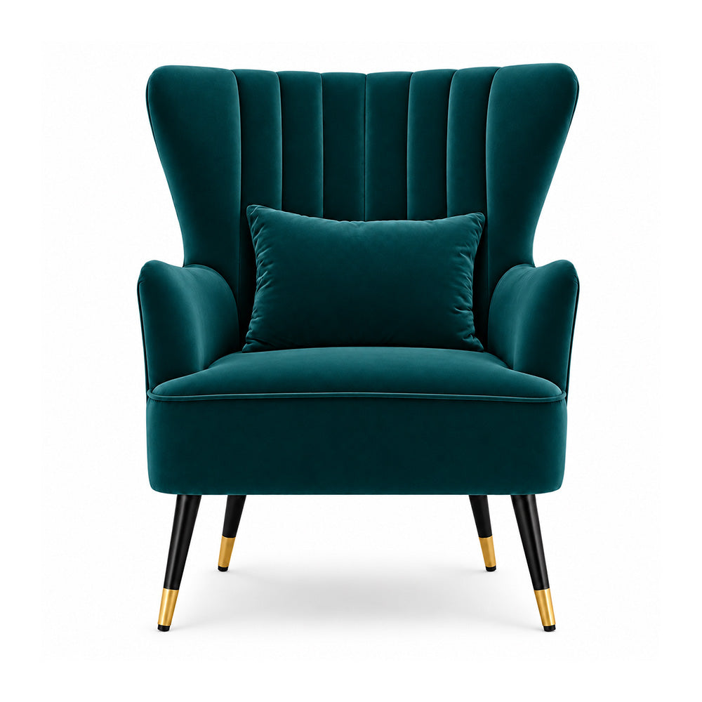 Azriela Accent Lounge Chair | Teal