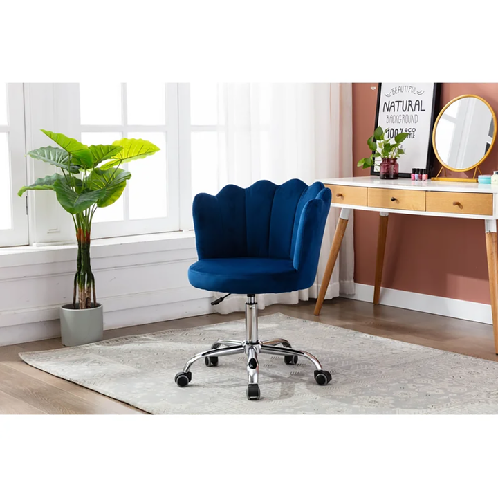 Preglo Task Chair Blue | Ergonomic Office Task Chair Steel Blue
