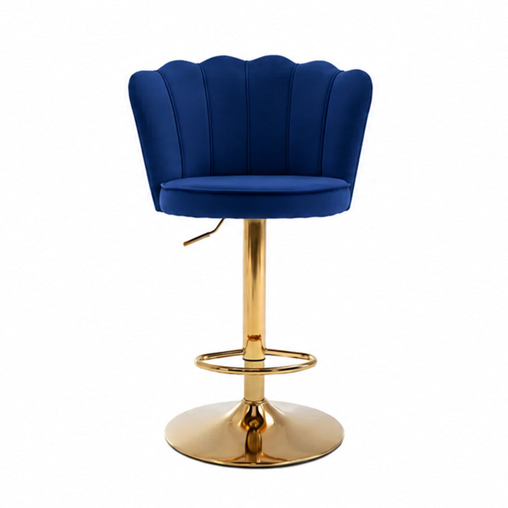 Doe Buck Avidan Bar Stool|Blue