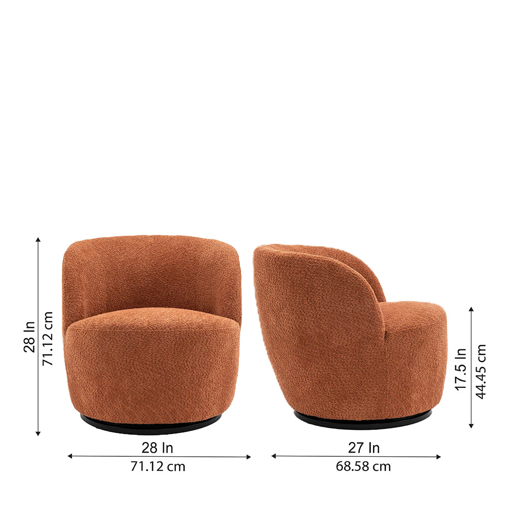 Nikoli Accent Chair | Orange