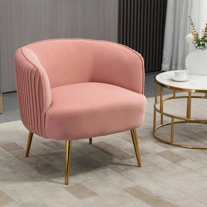 Leiser Accent Chair - Pink