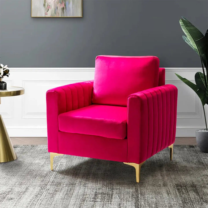 Rafeal Lounge Chair - Pink