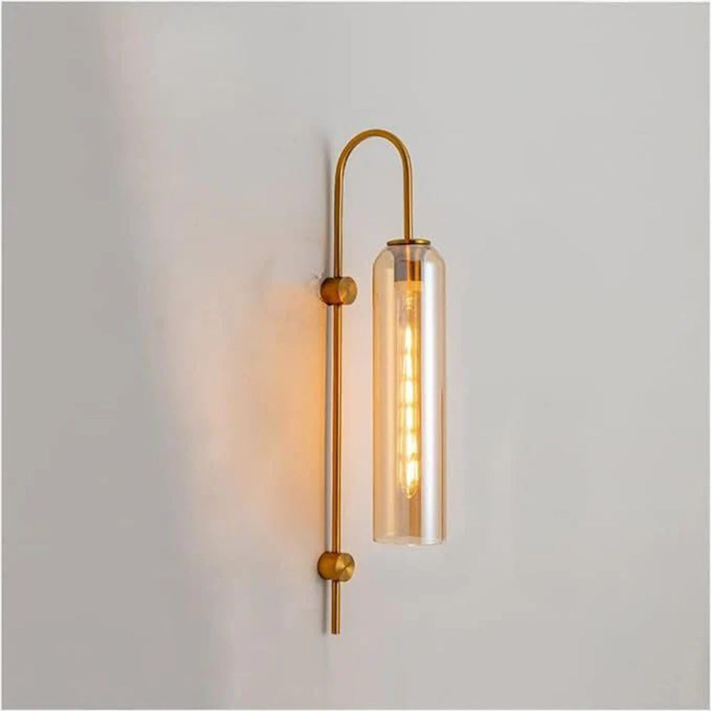 Modern Industrial Vertical Tube Wall Sconce