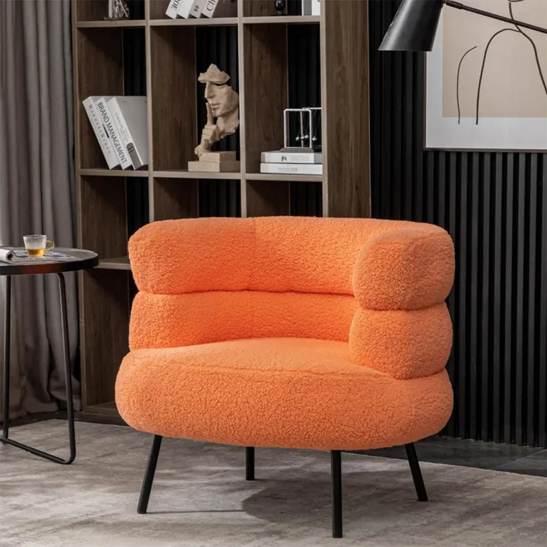 Clive Accent Chair - Orange