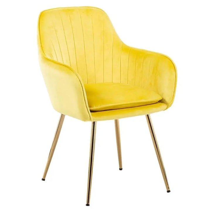 Skye Modern Accent Chair – Yellow