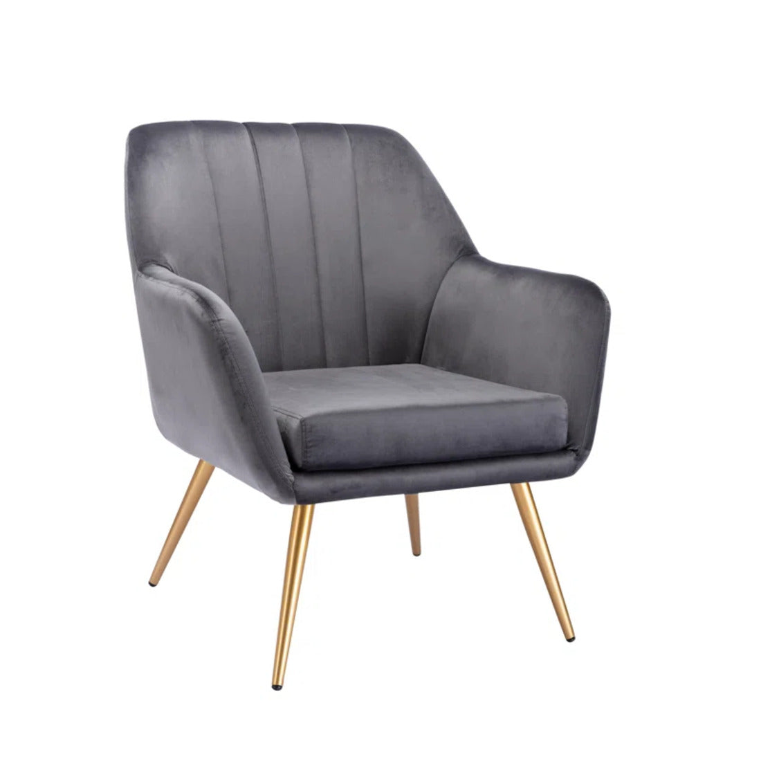 Brodie Contemporary Accent Chair – Grey