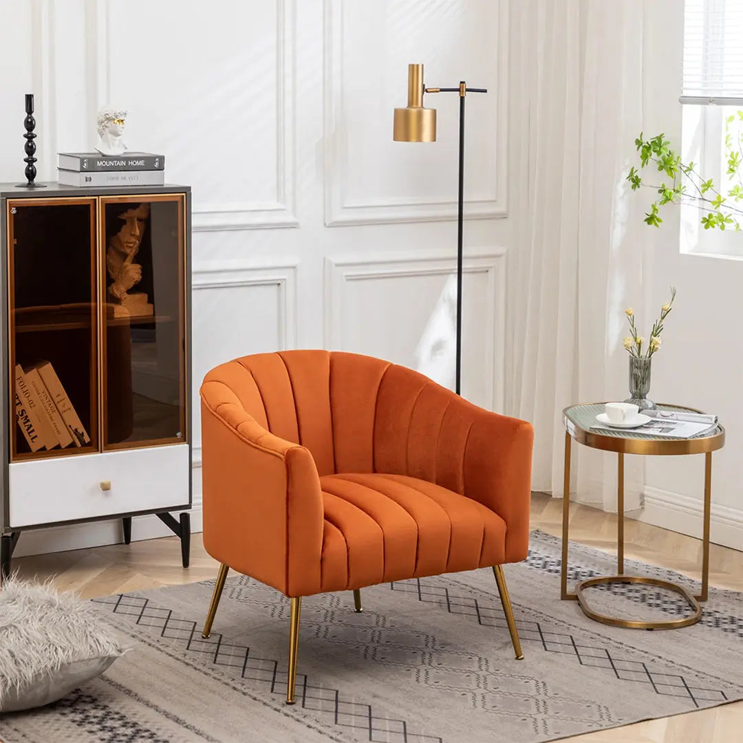 Jella Accent Chair - Orange