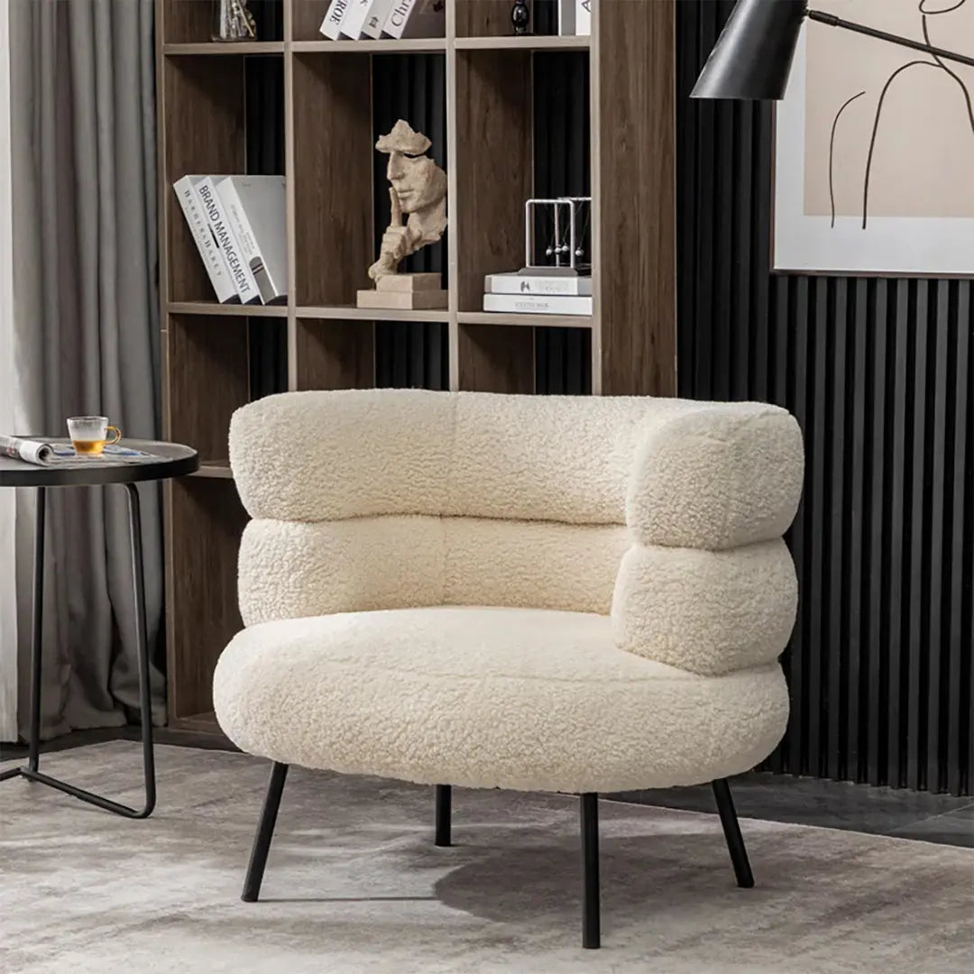Clive Accent Chair - Beige