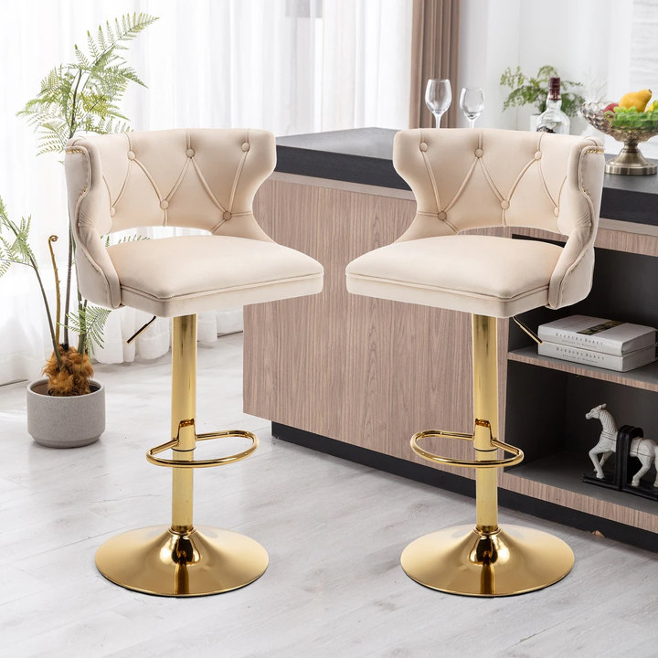 Verona Bar Stool - Beige
