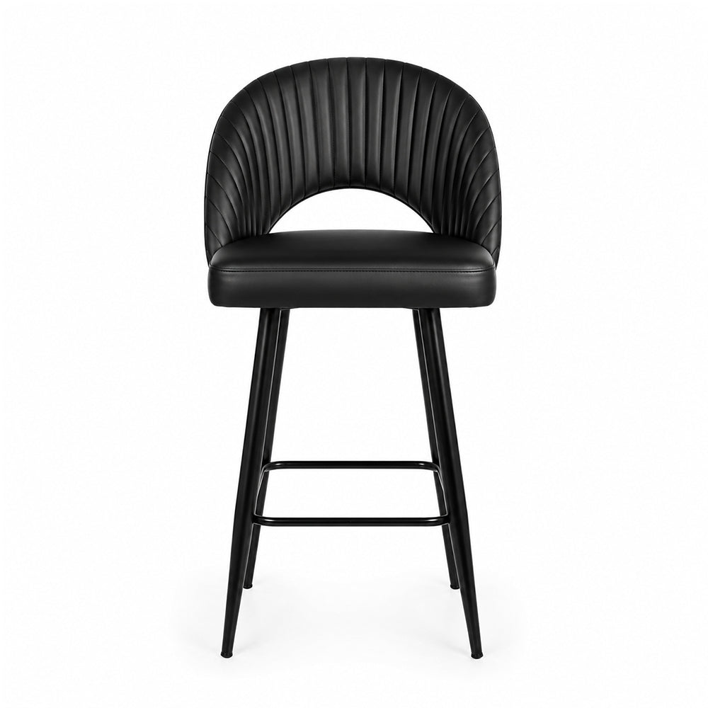 Doe Buck Elmore Bar Stool|Black