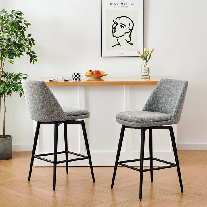 Mccain Bar Stool - Grey