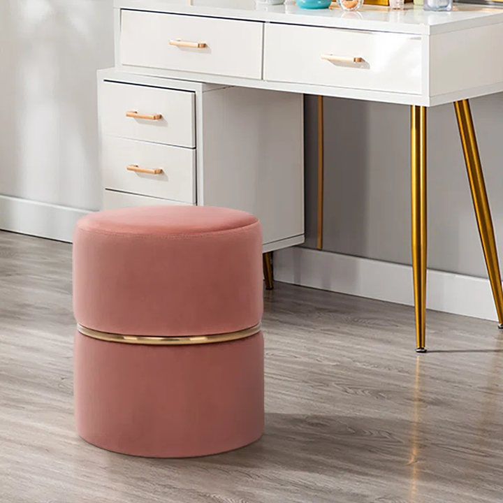 Gracy Ottoman In Pink