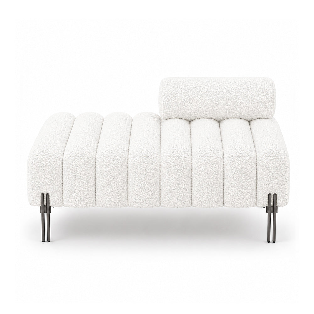 Doe Buck crest bench With Black legs|White