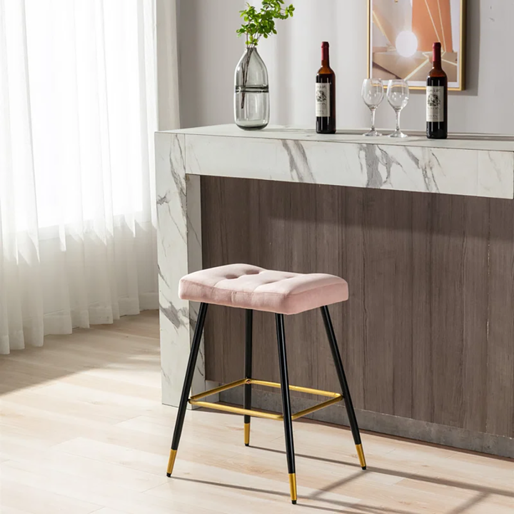 Julio Counter Stool - Pink