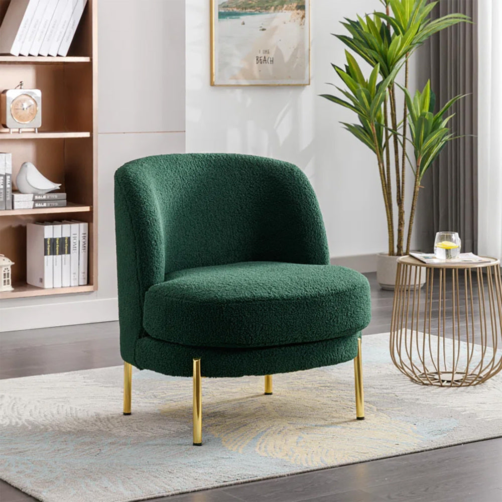 Addaly Accent Chair Green | Modern Home Accent Chair Olive Green