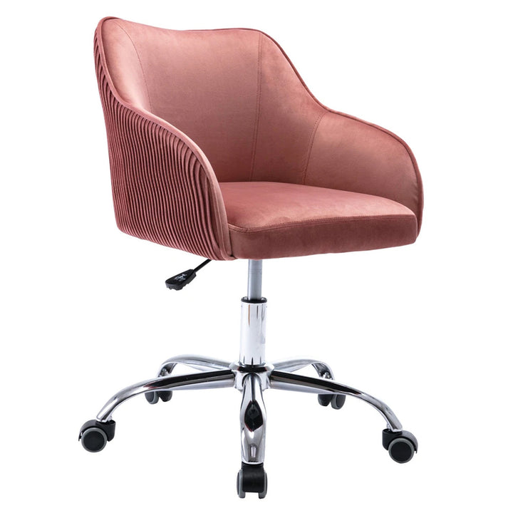 Leisel Task Chair Pink | Adjustable Office Chair Pink