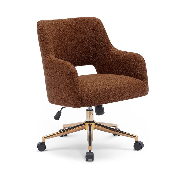 Lotsee Task Chair Brown | Mesh Office Chair Brown