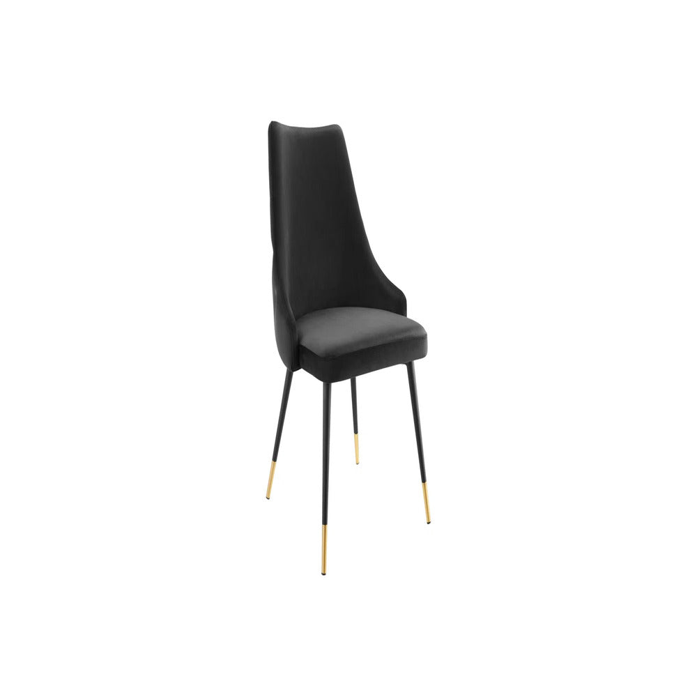 Sumra Accent Chair Black | Premium Lounge Accent Chair Charcoal Black
