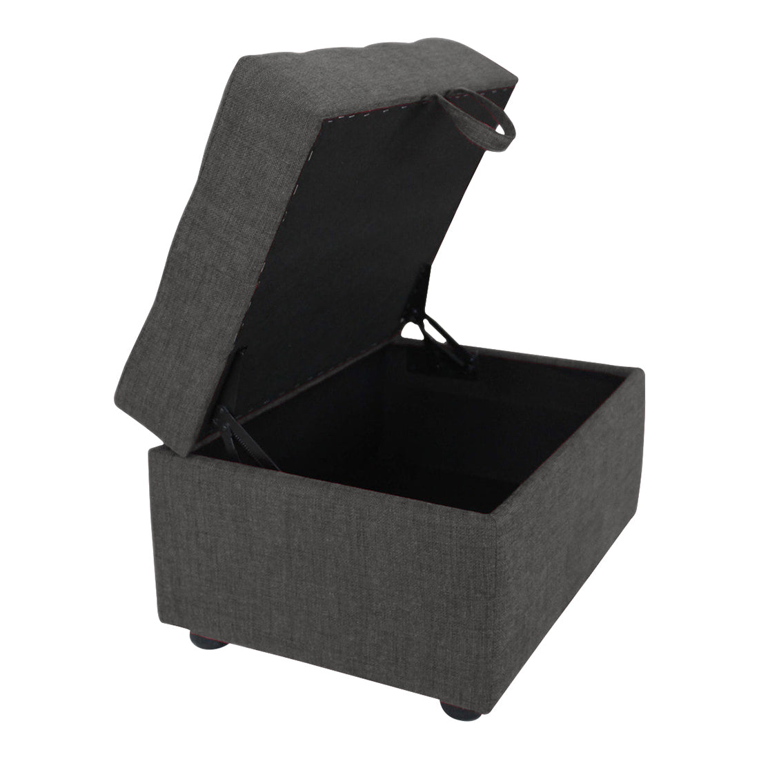 Maisy Ottoman In Grey