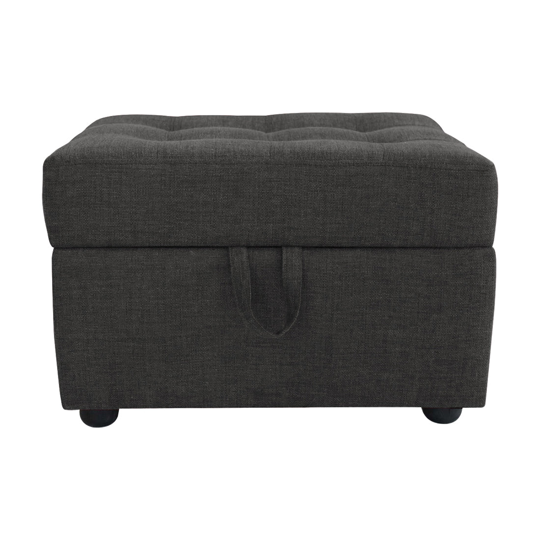 Maisy Ottoman In Grey
