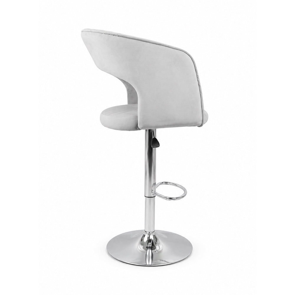 Doe Buck Dee Swiel Bar Stool|Grey