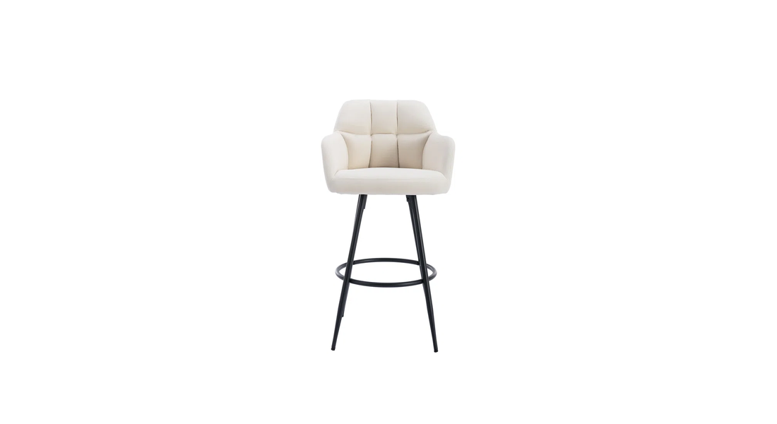 Cayden Bar Stool - White