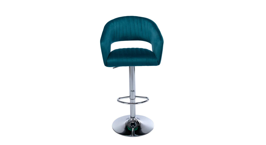 Dee Swiel Adjustable Bar Stool - Teal