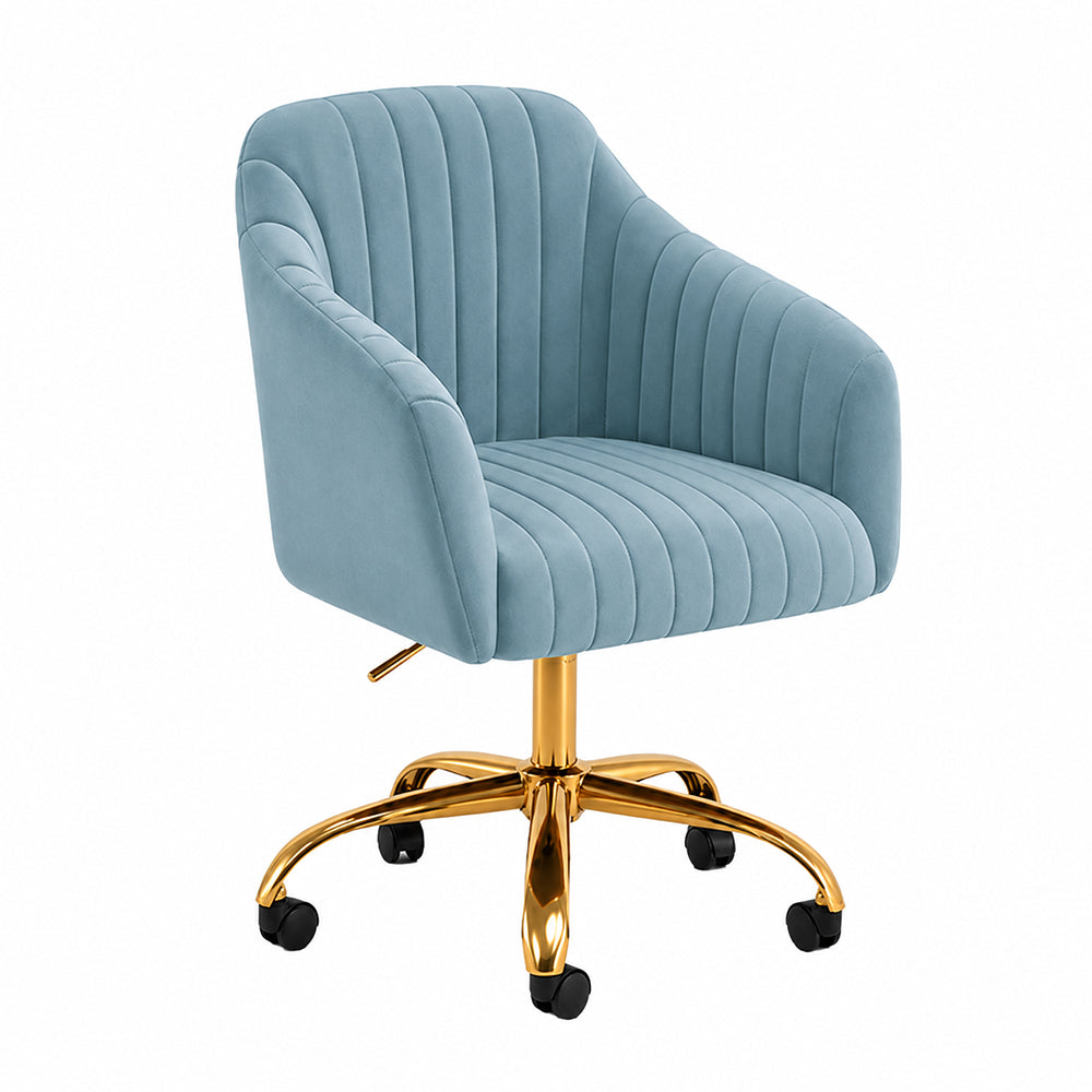 Louise Office Chair| Sky Blue