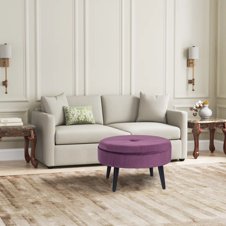Micky Ottoman In Purple