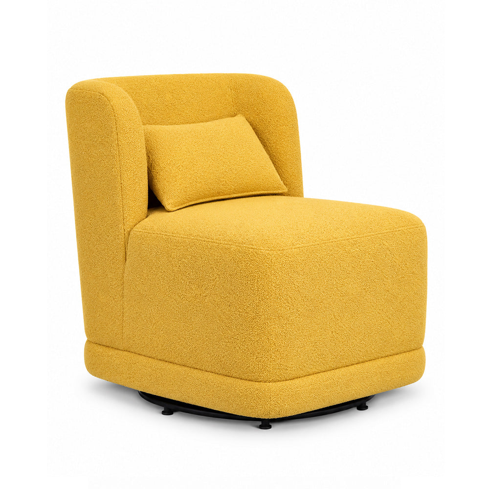 Doe Buck Schillar Lounge Chair | Yellow