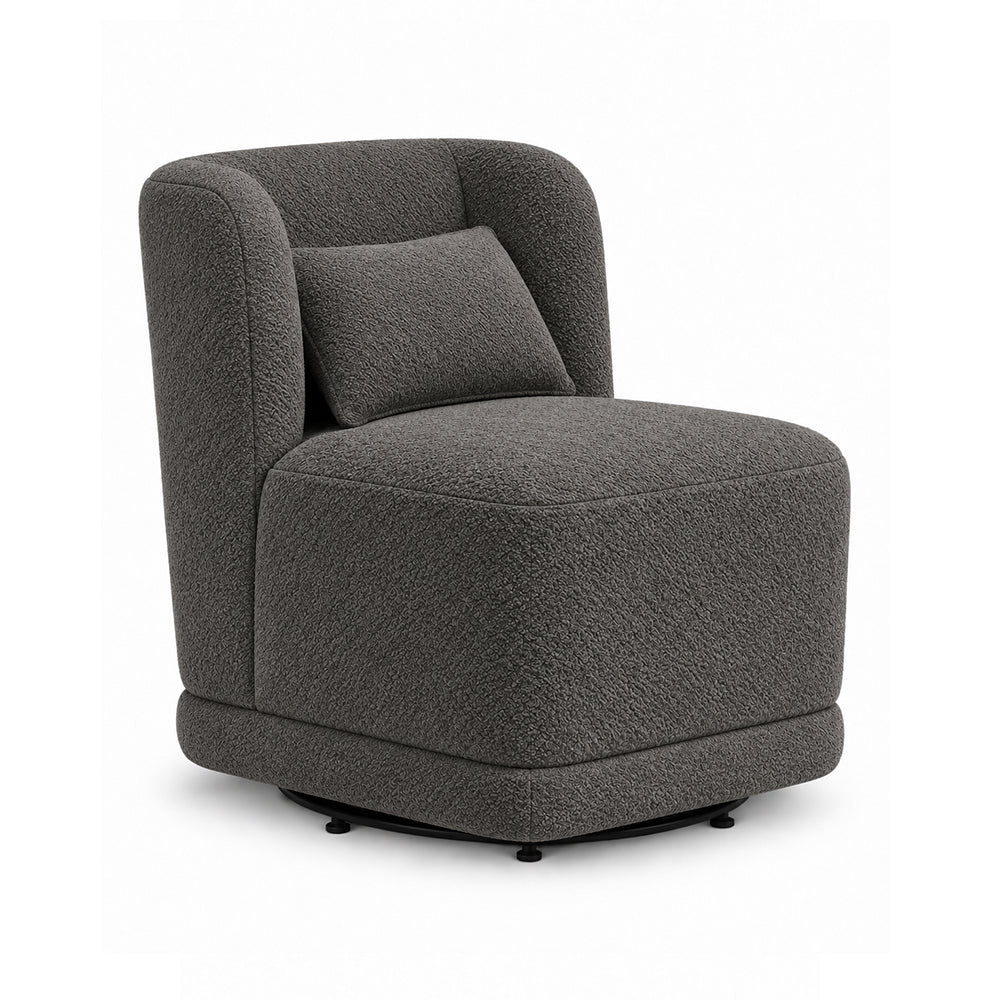 Doe Buck Schillar Lounge Chair | Grey