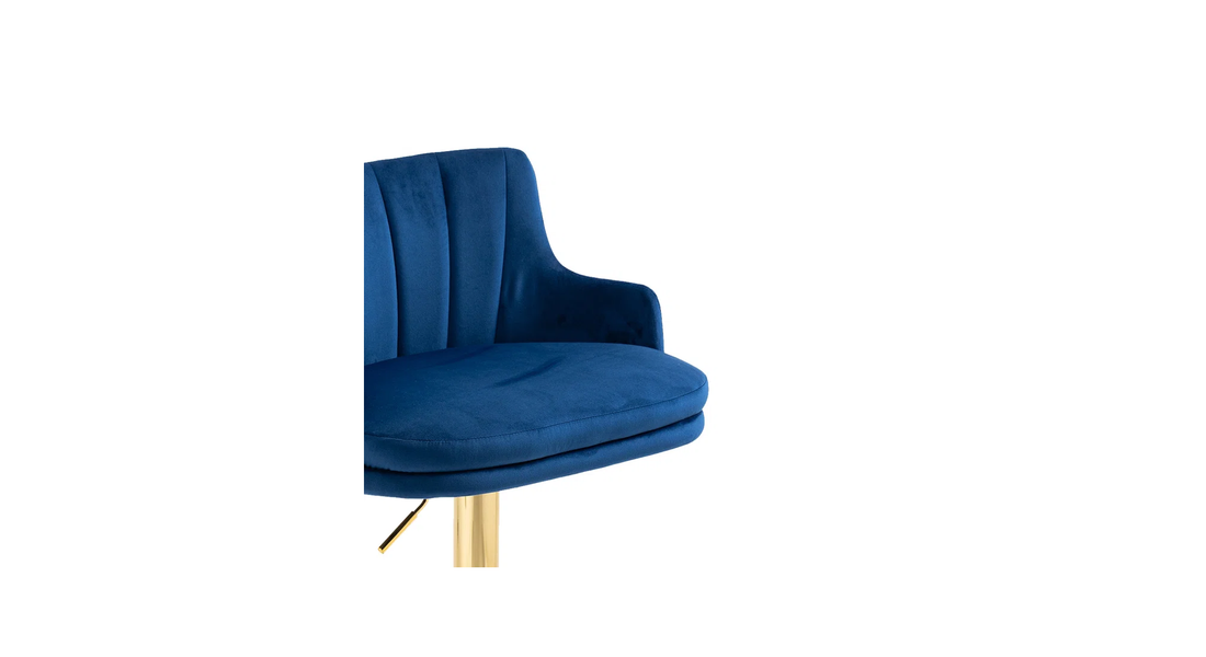 Oliver Bar Stool - Blue