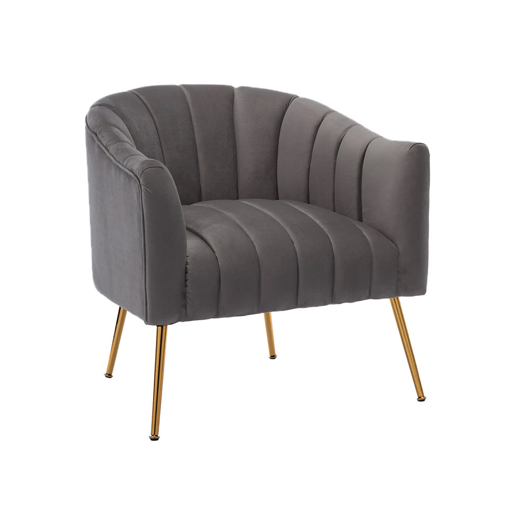 Jella Velvet Accent Chair