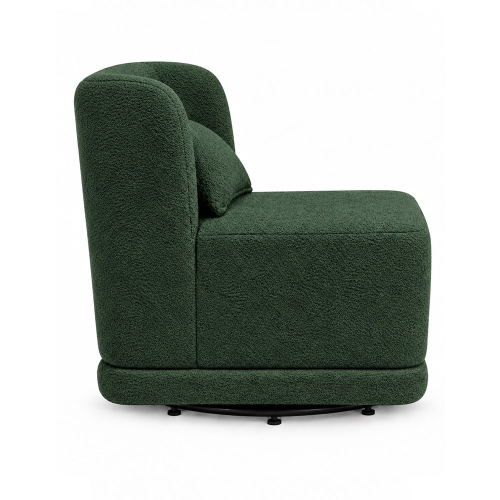 Doe Buck Schillar Lounge Chair | Green