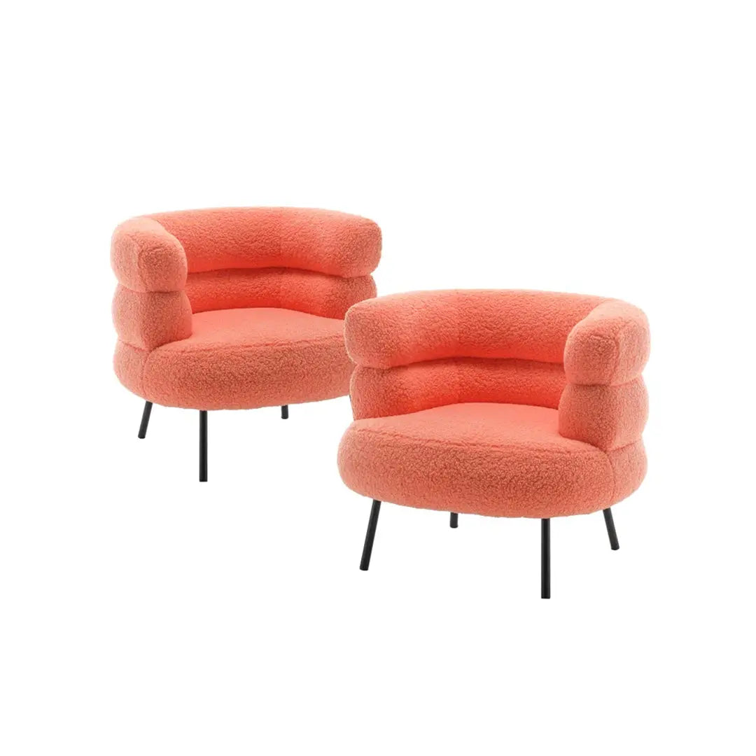 Clive Accent Chair - Orange