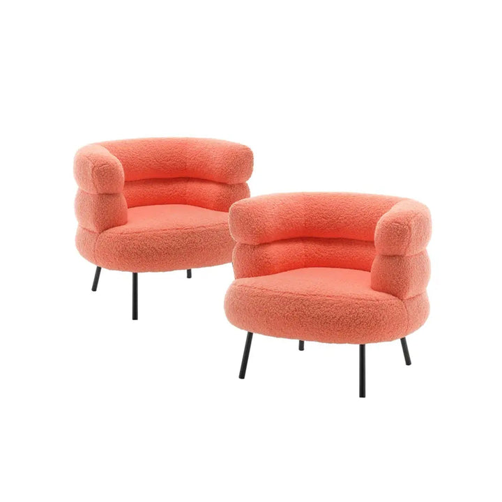 Clive Accent Chair - Orange