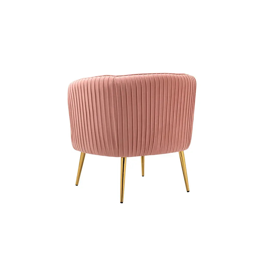 Leiser Accent Chair - Pink