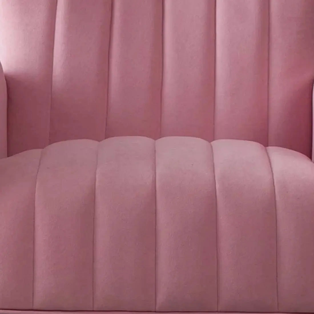 Orion Wingback Accent Chair – Pink