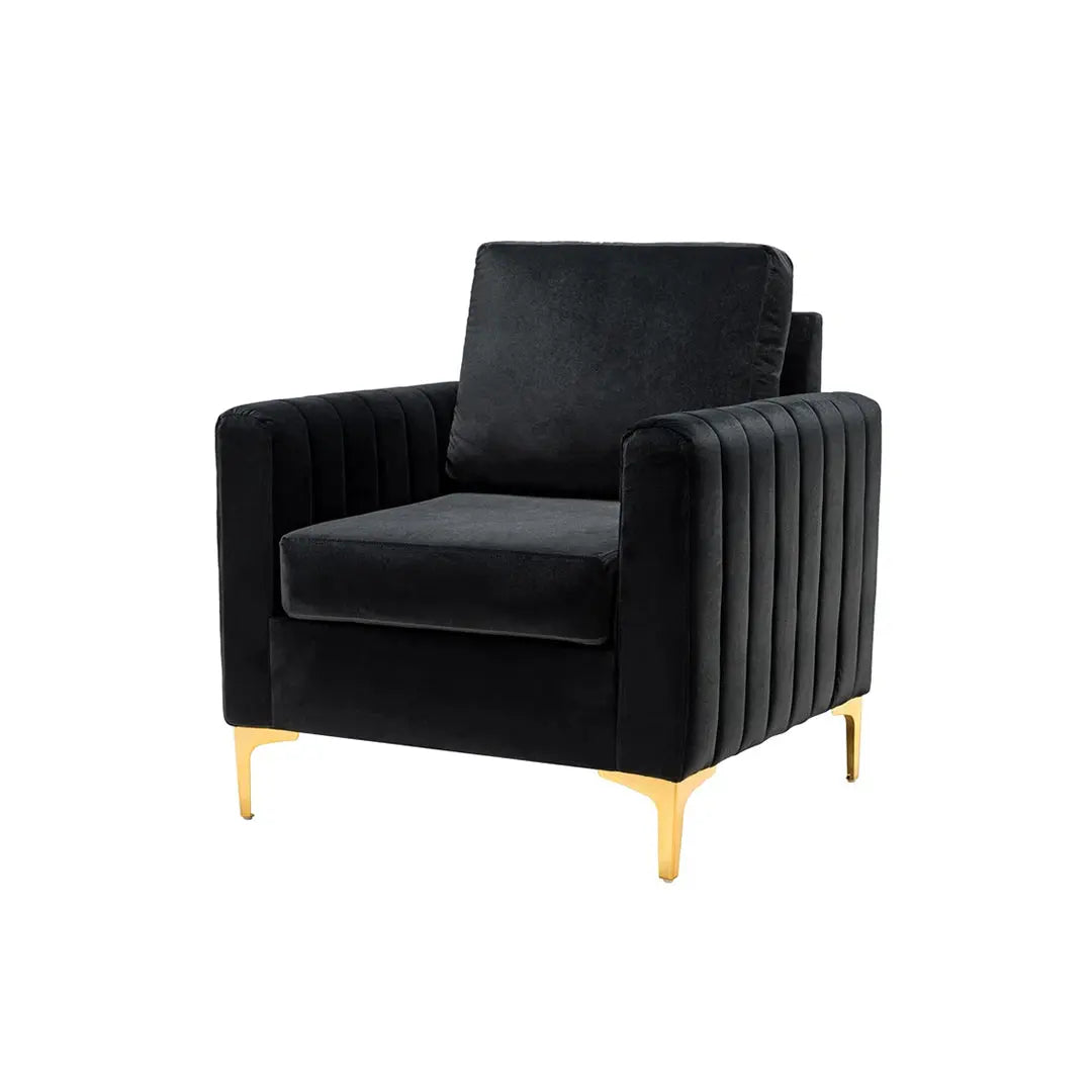 Rafeal Lounge Chair - Black