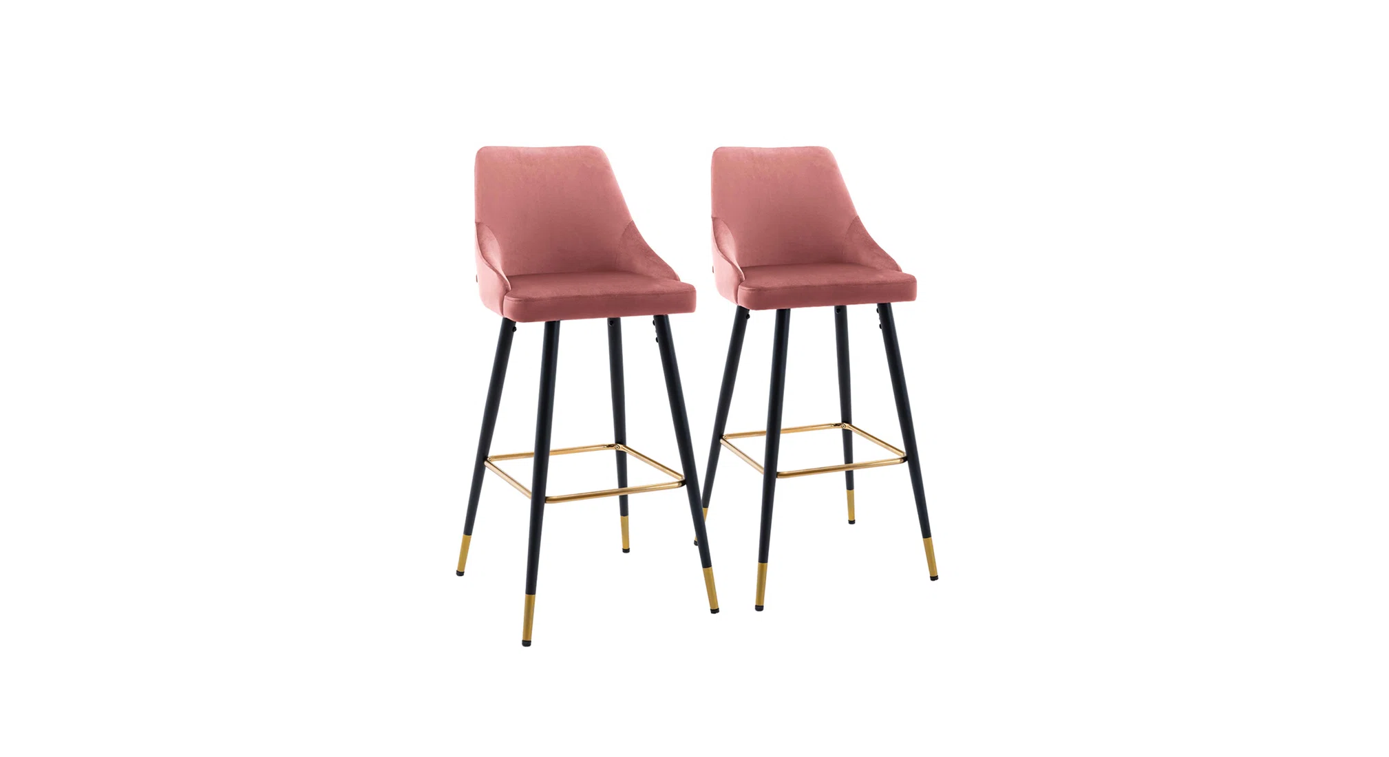 Davan Bar Stool - Pink